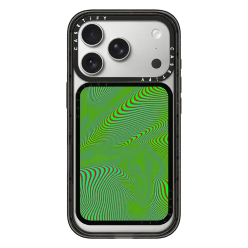 Optical Green Snappy Cardholder Stand | Snappy Cardholder Stand / Snappy Cardholder Stand MagSafe Compatible / Black | Image 1