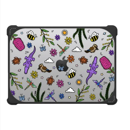 Outback Dreaming | MacBook Pro 14-inch (M1 - M5) / MacBook Bounce Case / Black | Image 2