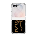 Jaguar Ribbon | Galaxy Z Flip8 / Impact Clear Magnetic Case / Clear | Image 1