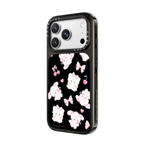 mousse & cammy cherry | iPhone 18 Pro Max / Impact Case MagSafe Compatible - Glossy / Glossy Black | Image 2