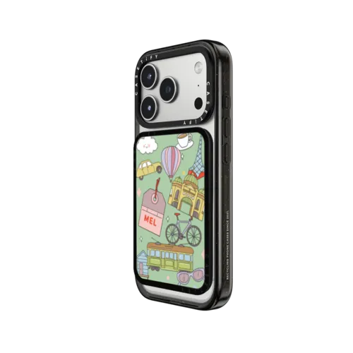 Melbourne Stickers | Snappy Cardholder Stand / Snappy Cardholder Stand MagSafe Compatible / Black | Image 2