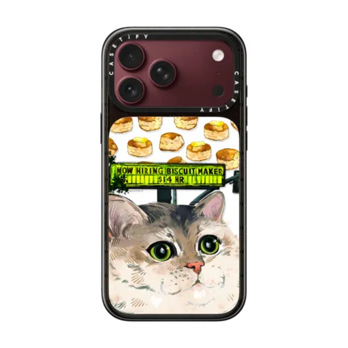 Biscuit Maker | iPhone 18 Pro Max / Impact Case MagSafe Compatible - Glossy / Glossy Black | Image 1