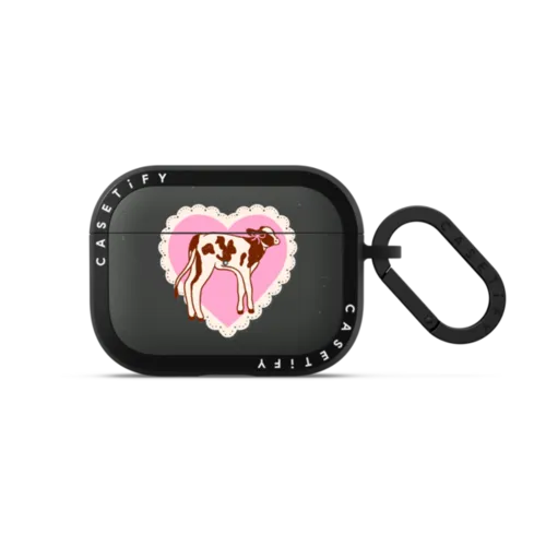 Miss Moo | AirPods Pro 3 / Earbuds Bounce Case / Matte Charcoal | Image 1