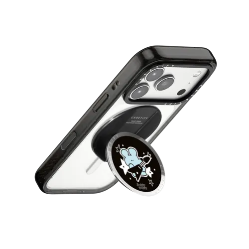 Sukeydokey Rockstar Snappy Grip Stand | Snappy Grip Stand / Snappy Mirror Grip Stand MagSafe Compatible / Silver | Image 3