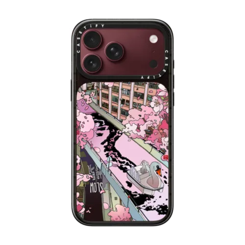 Vivian Ho -  Sakura Dream | iPhone 18 Pro Max / Impact Case MagSafe Compatible - Glossy / Glossy Black | Image 1