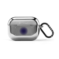 RETEM03 Light Halo Earbuds Case (White) | AirPods Pro 2 / Earbuds Mirror Case / Silver | Image 1
