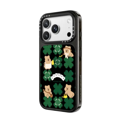 KKOTKA is lucky keeper | iPhone 18 Pro Max / Impact Case MagSafe Compatible - Glossy / Glossy Black | Image 2