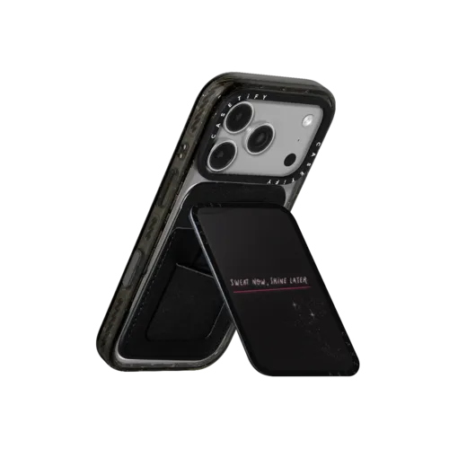 Shine Mode On Snappy Cardholder Stand | Snappy Cardholder Stand / Snappy Cardholder Stand MagSafe Compatible / Black | Image 3
