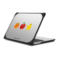 Orange Apple Banana | MacBook Pro 14-inch (M1 - M5) / MacBook Bounce Case / Black | Image 1