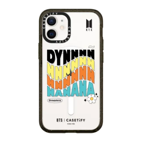 BTS I Dynamite Dy-na-na Case | iPhone 12 mini / Impact Case MagSafe Compatible / Black | Image 1