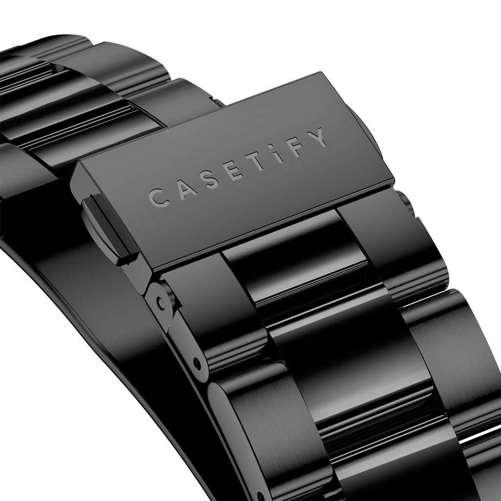 Stainless Steel 3-Link Band 46mm (Series 11) - Black