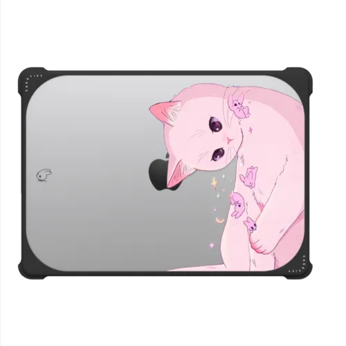 Falling Like Stars | MacBook Pro 14-inch (M1 - M5) / MacBook Bounce Case / Black | Image 2