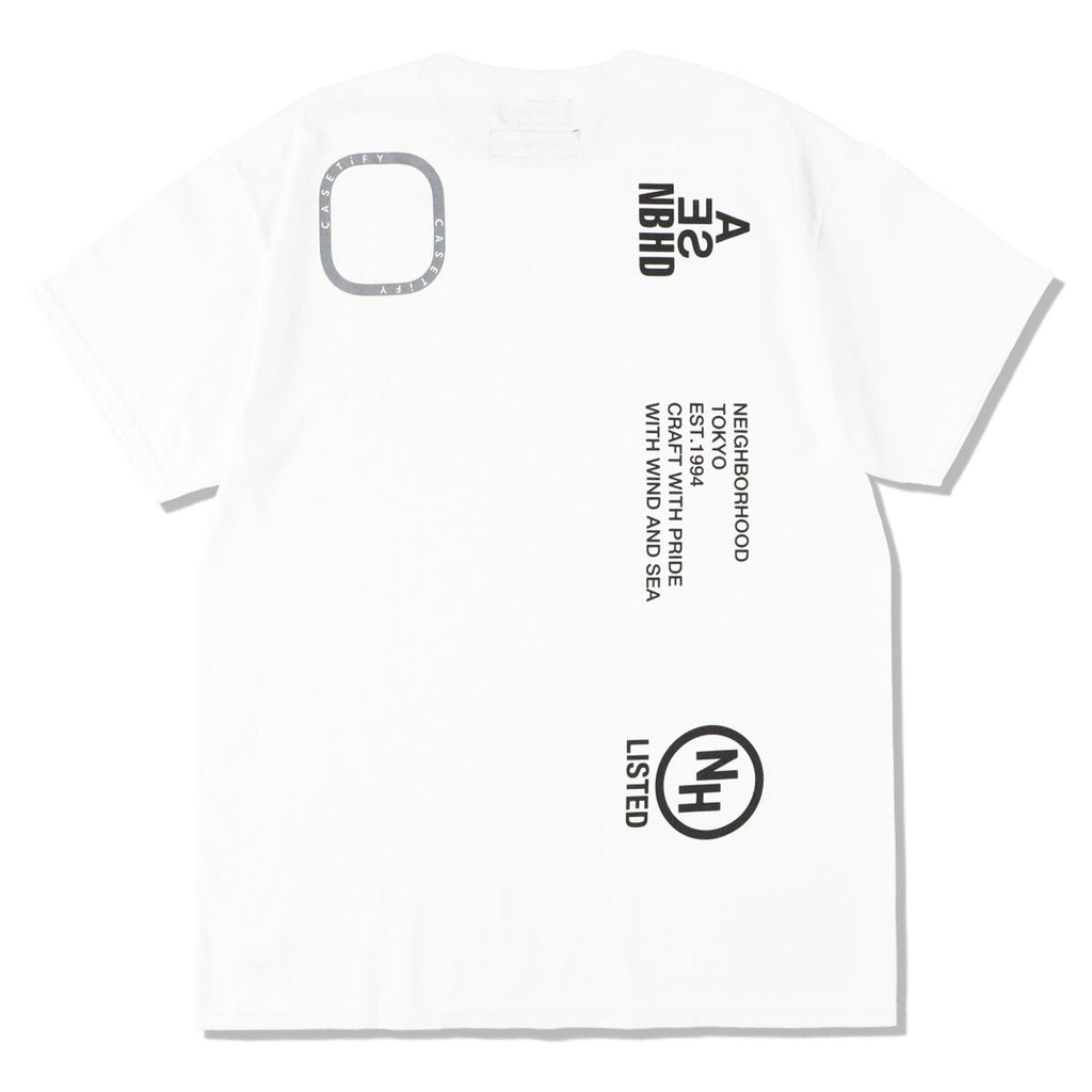 CASETiFY x NBHD x WDS T-shirt SEA-Camera ring White M