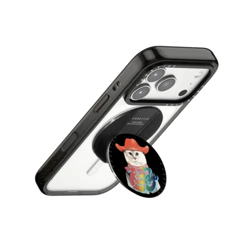 Yee-haw Snappy Grip Stand | Snappy Grip Stand / Snappy Grip Stand MagSafe Compatible / Black | Image 3
