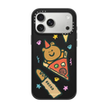 TUNEE Pizza | iPhone 17 Pro Max / Impact Case MagSafe Compatible / Matte Black | Image 1