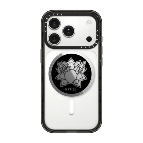 KYUBI Nine-Tailed | Snappy Grip Stand / Snappy Mirror Grip Stand MagSafe Compatible / Silver | Image 1