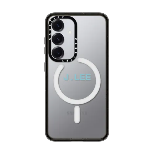 Custom Phone Case | Galaxy S25 / Impact Magnetic Case / Black | Image 1