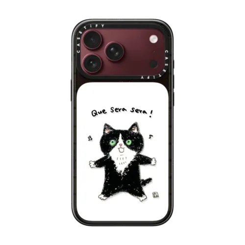 Que sera sera! | iPhone 18 Pro Max / Impact Case MagSafe Compatible - Glossy / Glossy Black | Image 1