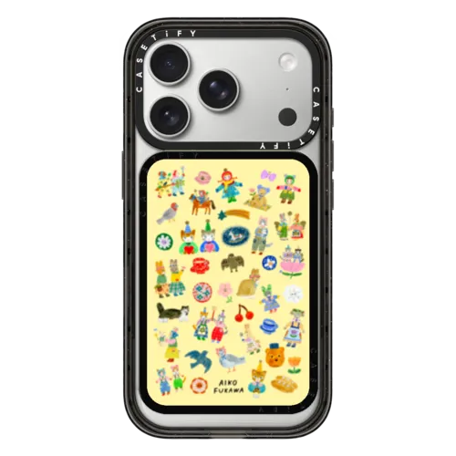 Tiny Stickers Club | Snappy Cardholder Stand / Snappy Cardholder Stand MagSafe Compatible / Black | Image 1