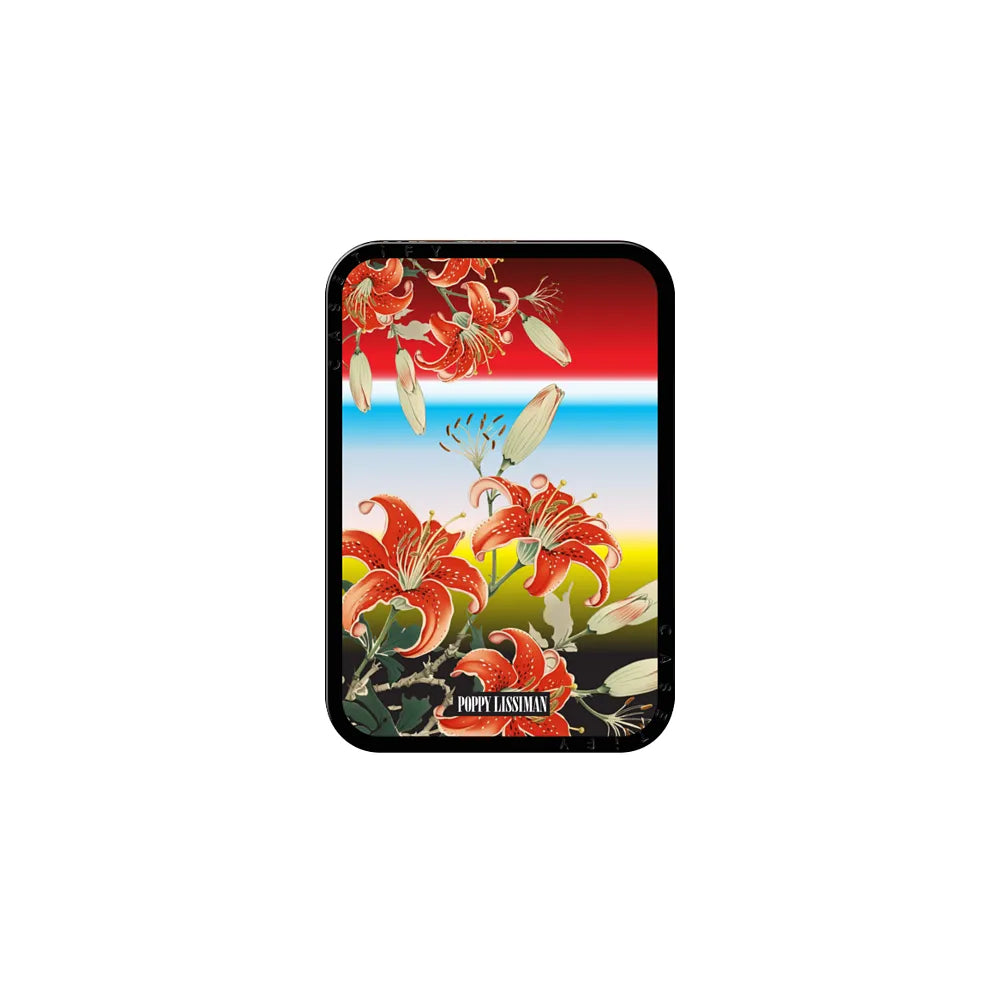 Red Lilies Snappy Cardholder Stand