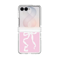 Painted Ribbon | Galaxy Z Flip8 / Impact Clear Magnetic Case / Clear | Image 1