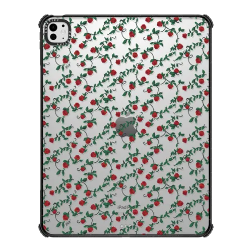Rosebud | iPad Pro 13-inch (M4/M5) / iPad Impact Case / Black | Image 1