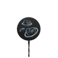 Heart Universe Magnetic Wireless Charger |   / PowerThru Magnetic Wireless Charger MagSafe Compatible / Black | Image 1