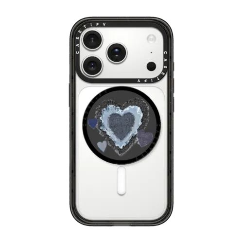 Sweet Rebel Heart Snappy Grip Stand | Snappy Grip Stand / Snappy Grip Stand MagSafe Compatible / Black | Image 1