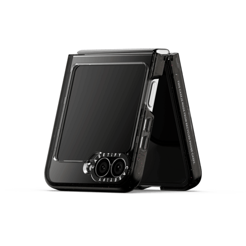 Poya in the onsen | Galaxy Z Flip6 / Impact Case / Black | Image 3