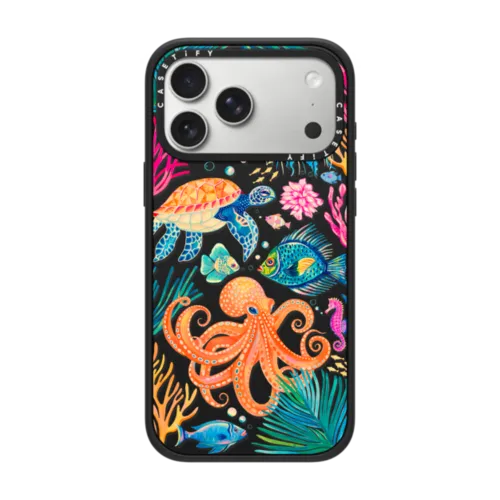 Under the Sea 2 by Grace Andersson | iPhone 17 Pro Max / Impact Case MagSafe Compatible / Matte Black | Image 1