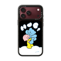 Hug Hug! by TARO OONO | iPhone 18 Pro Max / Impact Case MagSafe Compatible - Glossy / Glossy Black | Image 1