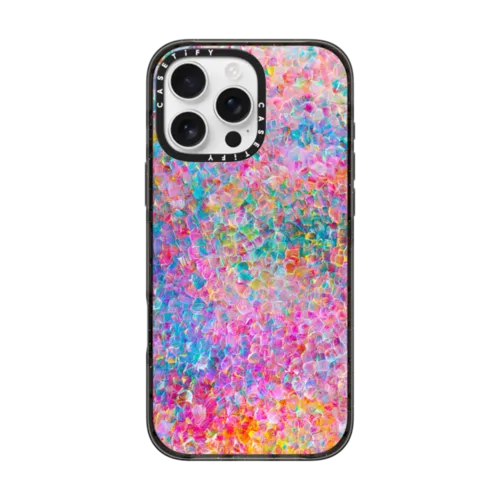 My Neon Summer by Ingrid Ching | iPhone 16 Pro Max / Impact Case MagSafe Compatible / Black | Image 1