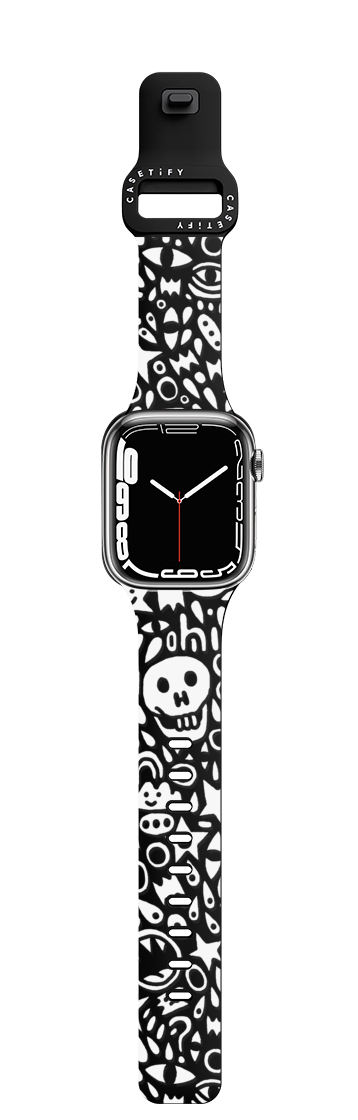 Boneyard | Apple Watch Series 7-9 (45mm) / Impact Band / Black | Image 1