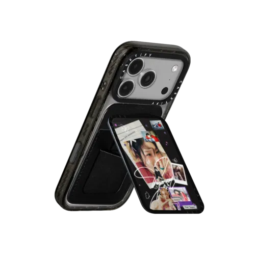 TAEYEON Photo Collage Snappy Cardholder Stand | Snappy Cardholder Stand / Snappy Cardholder Stand MagSafe Compatible / Black | Image 3