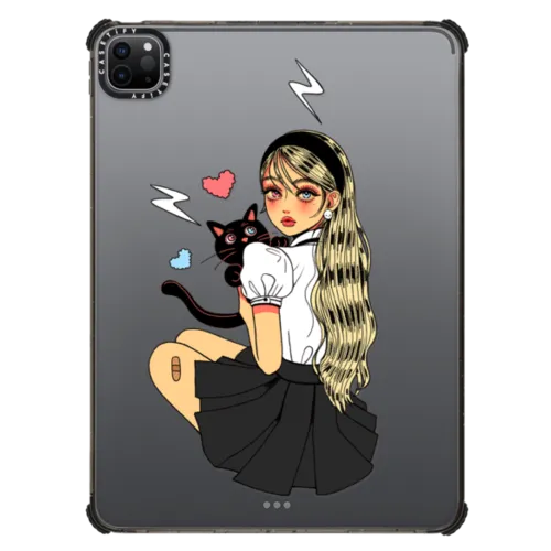 GIVE ME LOVE BY DAHYE | iPad Pro 11-inch (3rd/4th gen) / iPad Impact Case / Black | Image 1