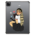 GIVE ME LOVE BY DAHYE | iPad Pro 11-inch (3rd/4th gen) / iPad Impact Case / Black | Image 1
