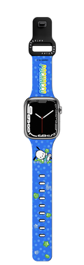 Pochacco Candy Watchband | Apple Watch Series 7-9 (45mm) / Impact Band / Black | Image 1