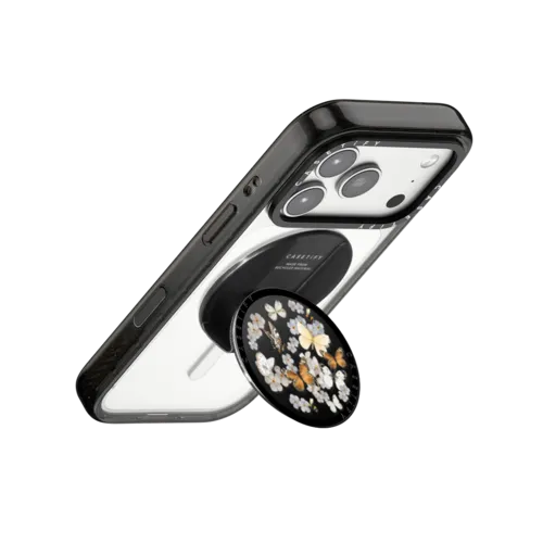 BUTTERFLY SUNDAY | Snappy Grip Stand / Snappy Grip Stand MagSafe Compatible / Black | Image 3