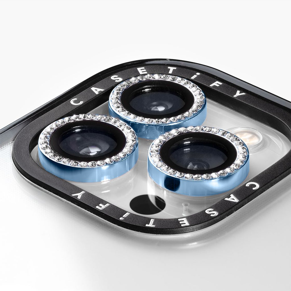 iPhone 16 Pro & 16 Pro Max Camera Lens Gem - Baby Blue