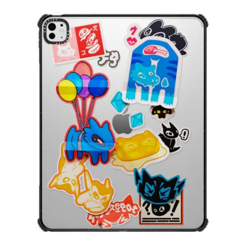 PATCHED UP | iPad Pro 13-inch (M4/M5) / iPad Impact Case / Black | Image 1