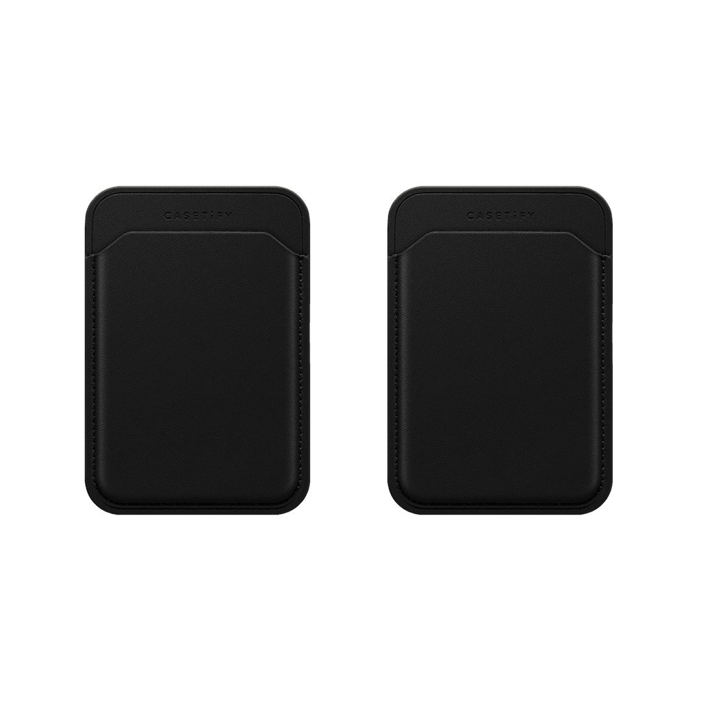 Snappy Wallet Duo Set - BioVeg Wallet MagSafe Compatible (Black x2) | Image 1