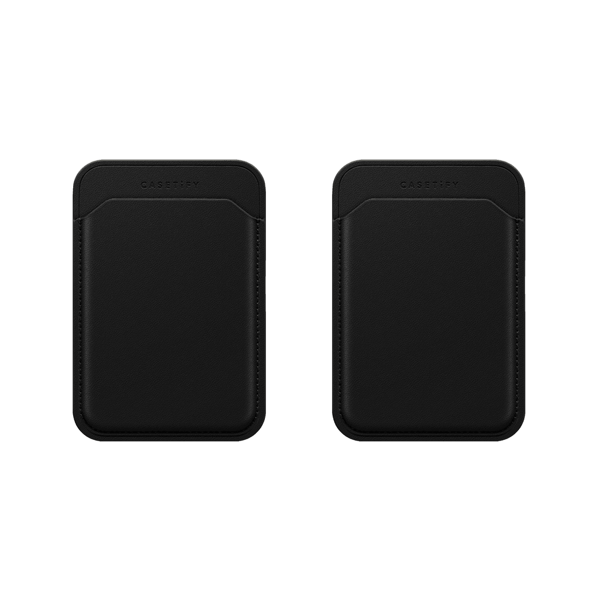 Snappy Wallet Duo Set - BioVeg Wallet MagSafe Compatible (Black x2) | Image 1