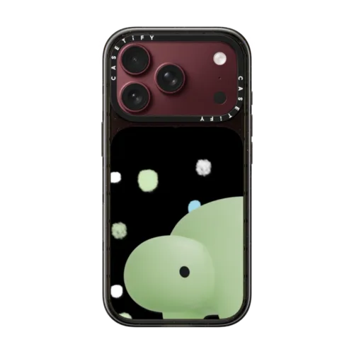 MAM Insomnia-eating Sea Dinosaur | iPhone 18 Pro / Impact Case MagSafe Compatible - Glossy / Glossy Black | Image 1