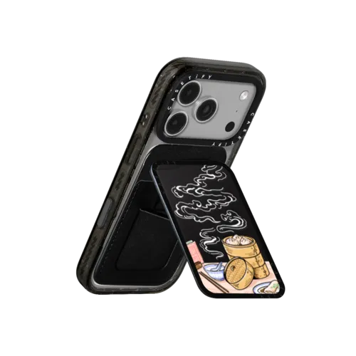 DimSum | Snappy Cardholder Stand / Snappy Cardholder Stand MagSafe Compatible / Black | Image 3