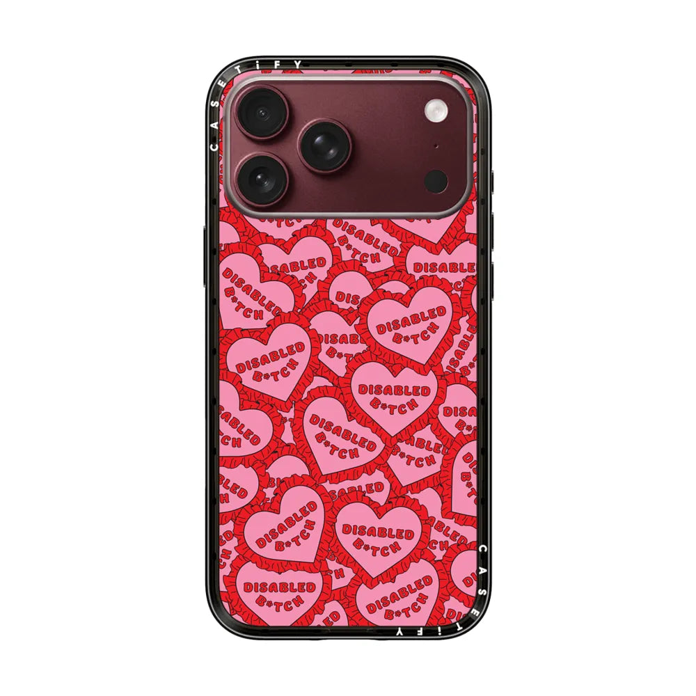 Pink Embellished Heart by Amy Claire Mills | Image 1