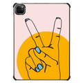 Peace Sign by aLILscribble | iPad Pro 11-inch (3rd/4th gen) / iPad Impact Case / Black | Image 1
