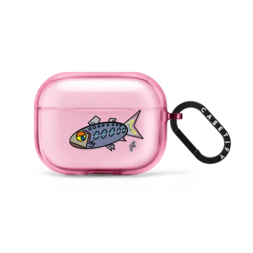 Swing 'n' Swim by BC Earbuds Case | AirPods Pro 2 / Earbuds Impact Case / Pink Fizz | Image 1