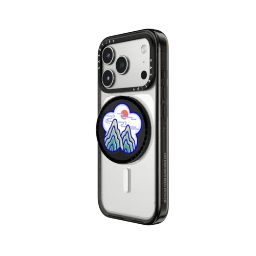 Flower Mountain | Snappy Grip Stand / Snappy Grip Stand MagSafe Compatible / Black | Image 2