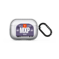 Airport Luggage Tag - Issue 2 - MXP | AirPods Pro 3 / Earbuds Impact Case / Frost | Image 1