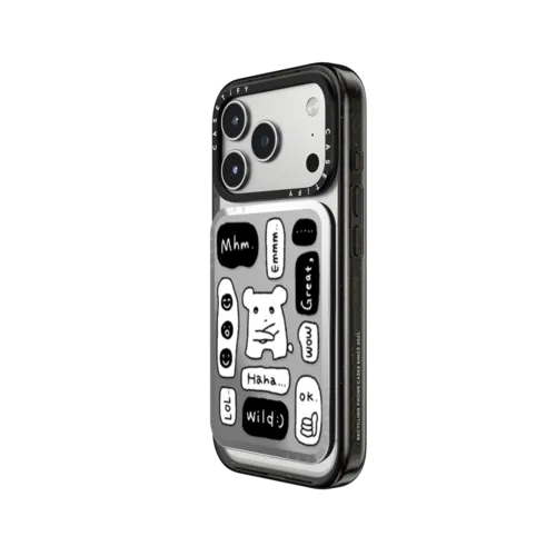 Do Not Disturb | Snappy Cardholder Stand / Snappy Mirror Cardholder Stand MagSafe Compatible / Silver | Image 2